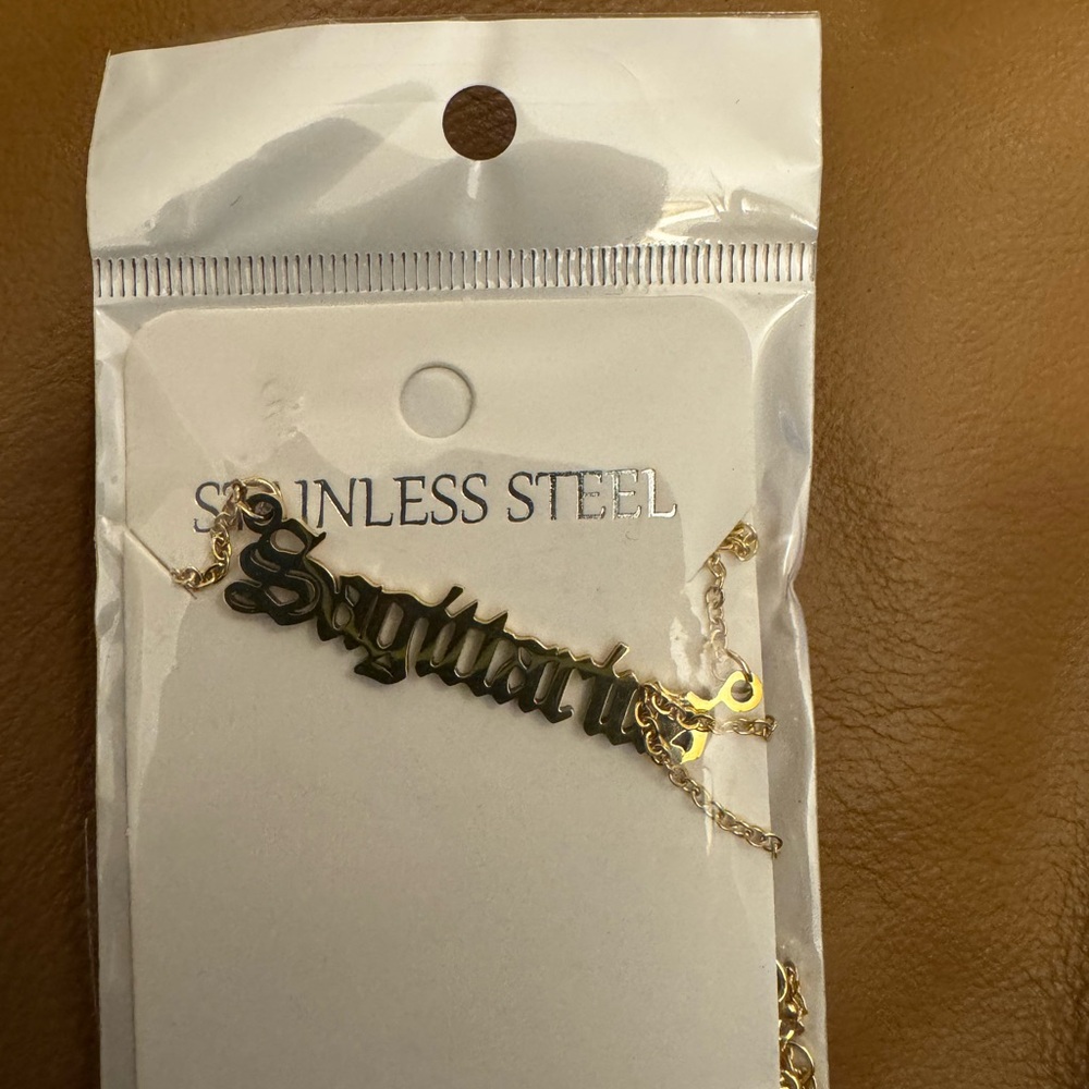 Gold Plated/Stainless Steel Necklace